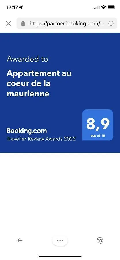 Appartement au coeur de la maurienne Saint-Etienne-de-Cuines